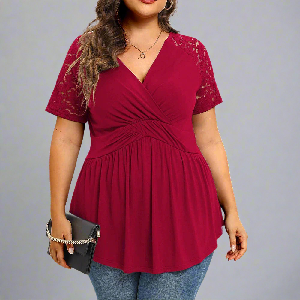 Top ~ Empire Waist Detail Sleeve