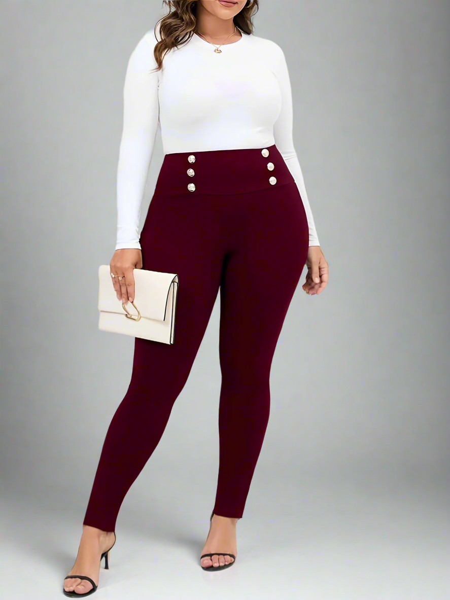 Bottoms ~ High Waist Pencil Pants