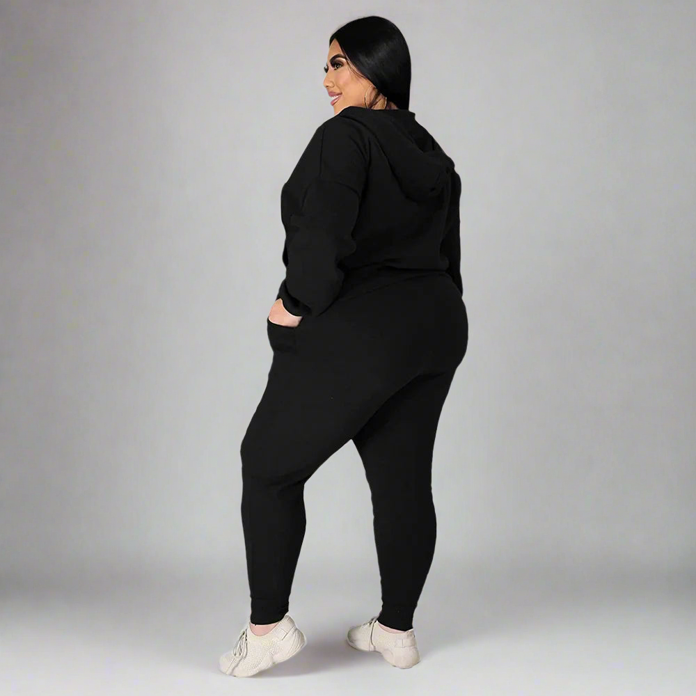 Tracksuit ~ 2 Piece Hooded Pullover