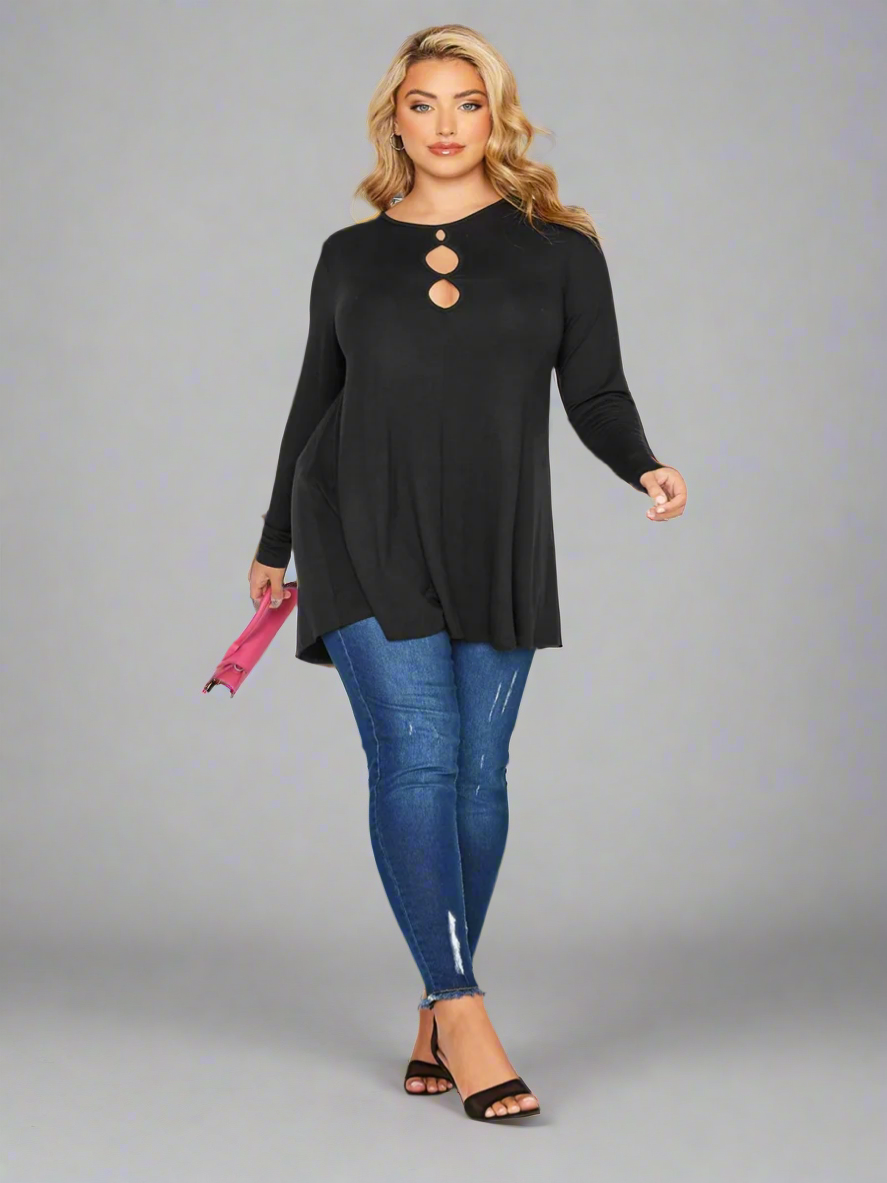 Top ~ Long Sleeve Tunic