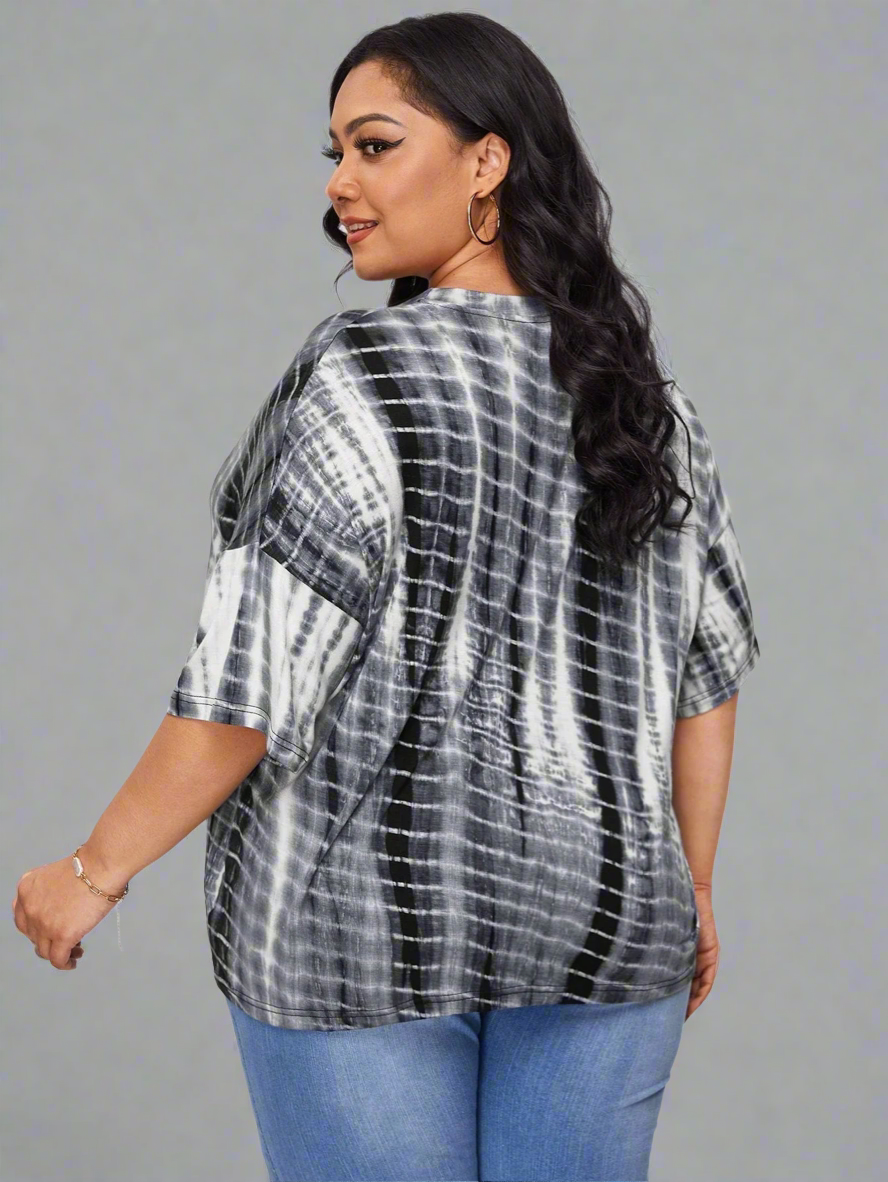 Top ~ Crew Neck Half Sleeve