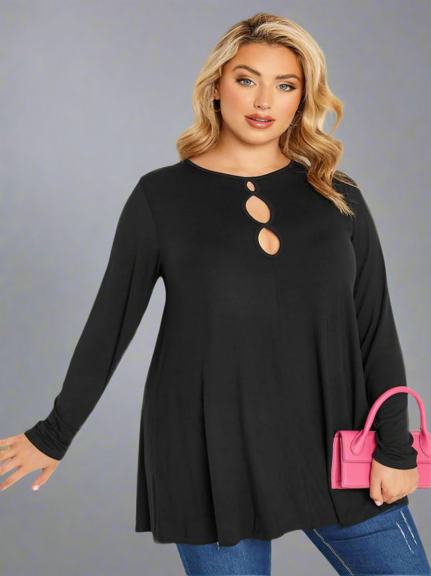 Top ~ Long Sleeve Tunic