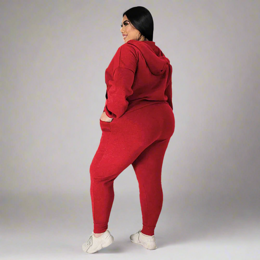 Tracksuit ~ 2 Piece Hooded Pullover