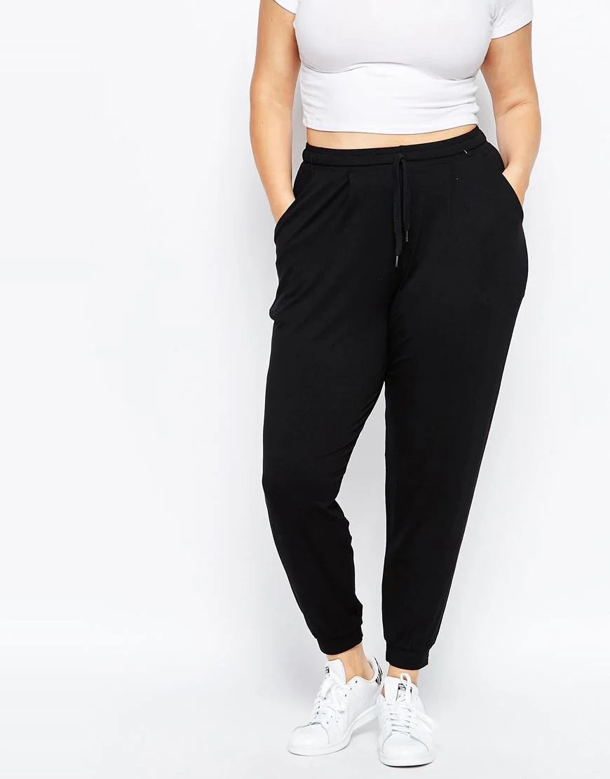 Bottoms ~ Elastic Drawstring Waist with Pockets