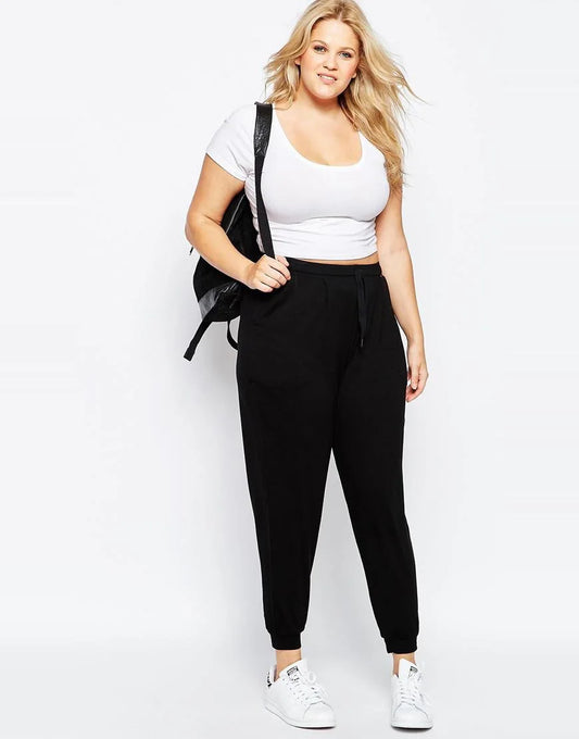 Bottoms ~ Elastic Drawstring Waist with Pockets