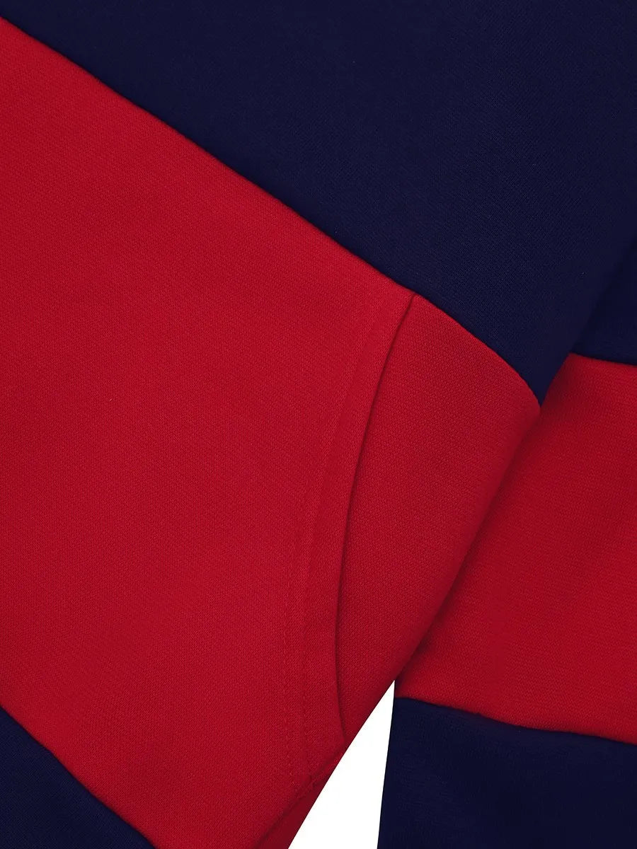 Tracksuit ~ 2 Piece ~ Hooded Striped Top