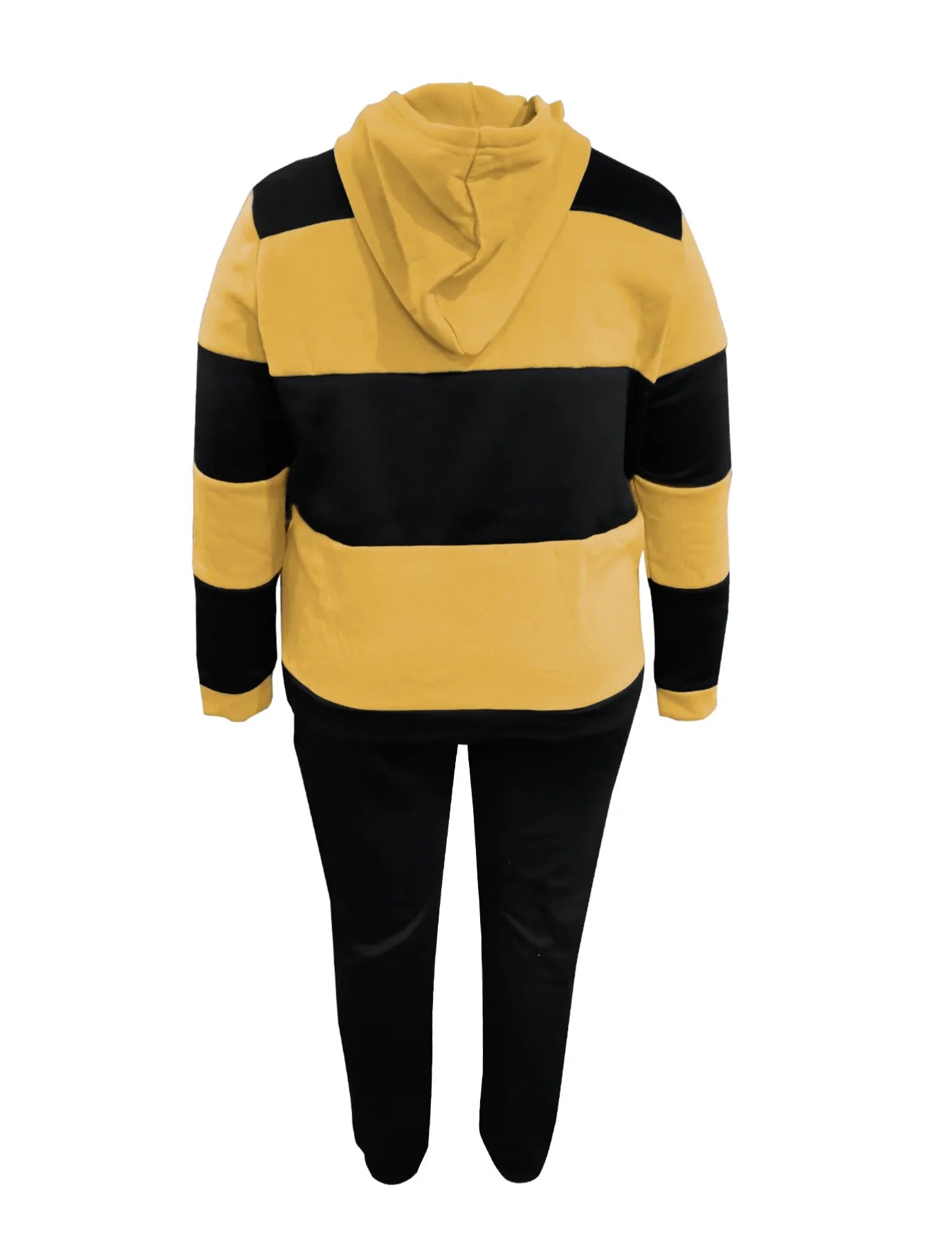 Tracksuit ~ 2 Piece ~ Hooded Striped Top