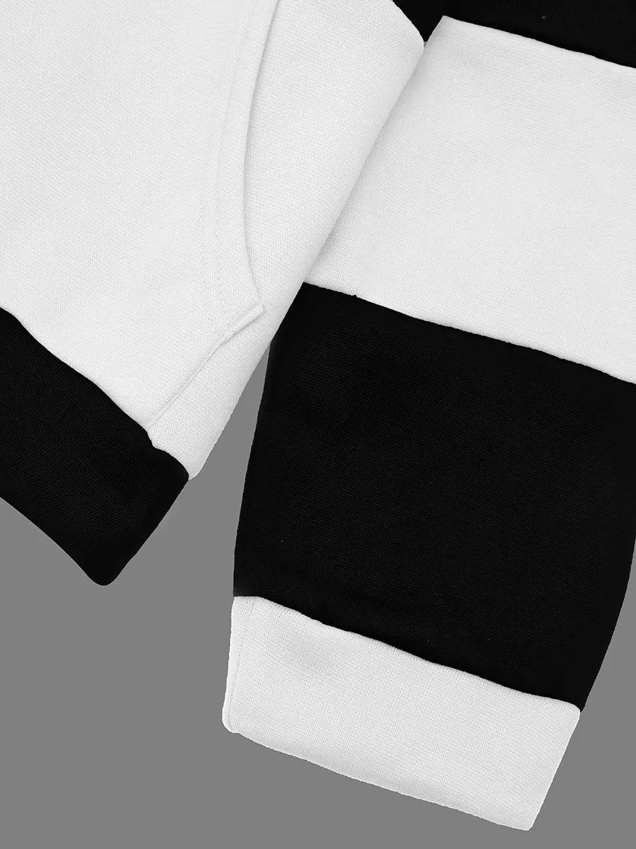 Tracksuit ~ 2 Piece ~ Hooded Striped Top