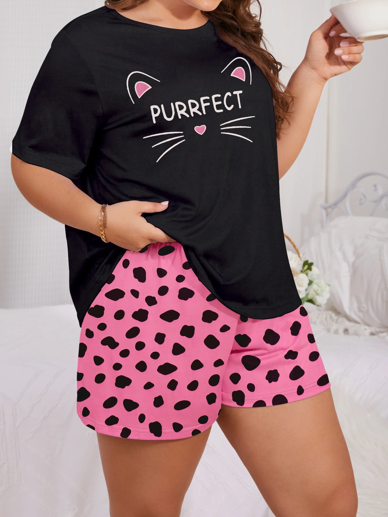 SLEEPWEAR ~Purrfect Two Piece