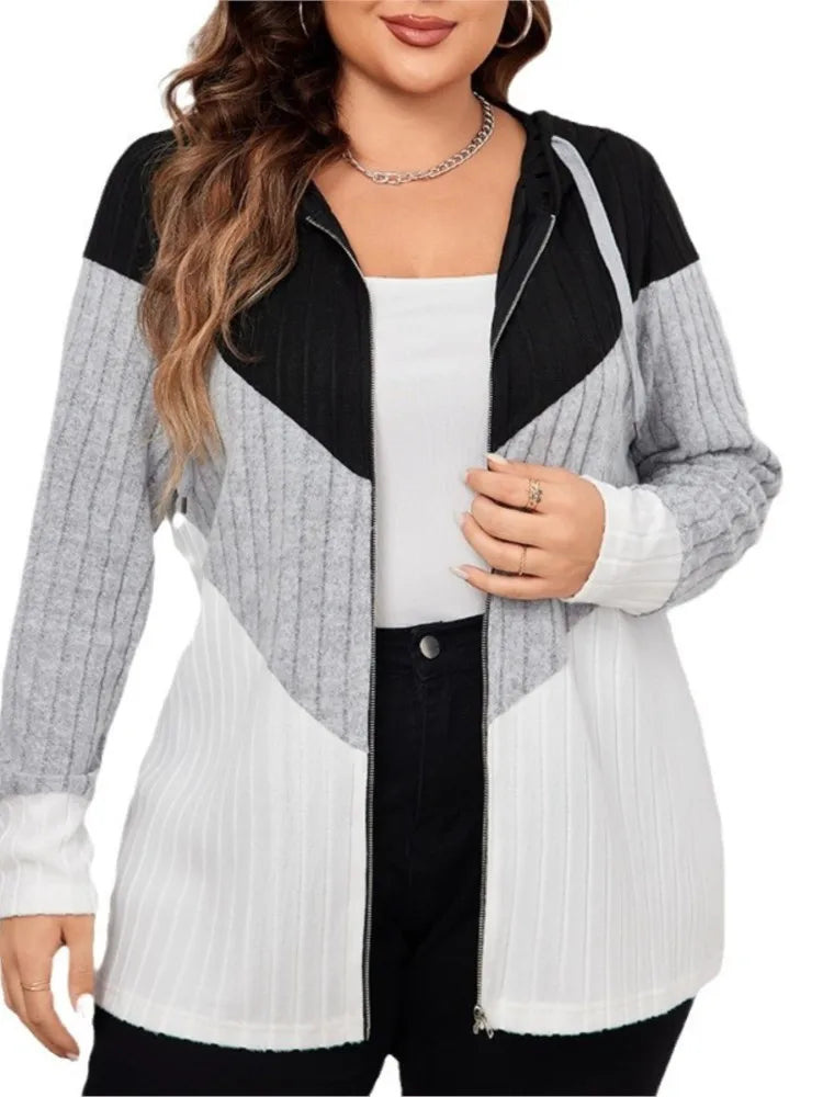 CARDIGAN ~ Hooded Patchwork