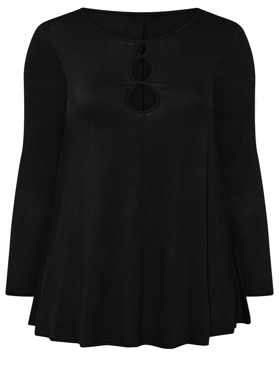 TOP ~ Elegant Long Sleeve Tunic