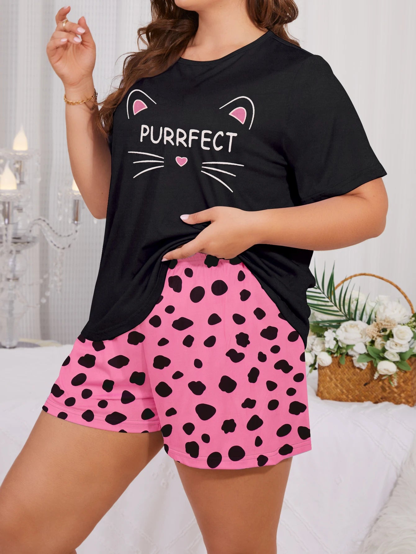 SLEEPWEAR ~Purrfect Two Piece